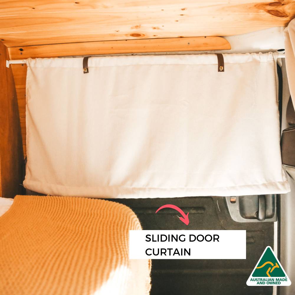 SLIDING/SIDE Blockout Curtains for Small Vans - Australian Made 🇦🇺