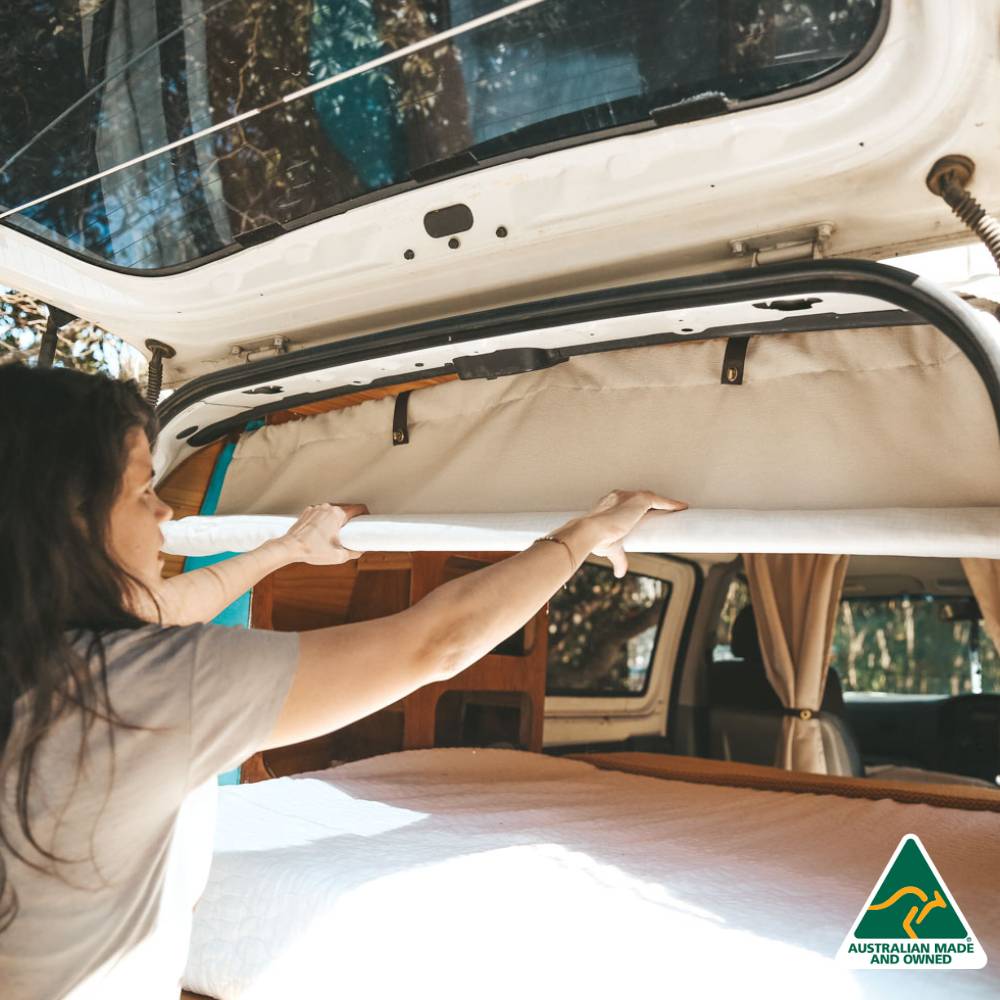 SLIDING/SIDE Blockout Curtains for Small Vans - Australian Made 🇦🇺