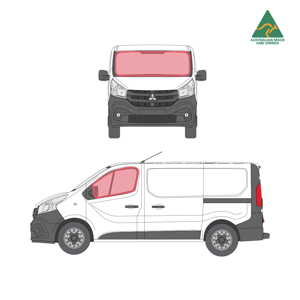 Mitsubishi Express Front Cab Set