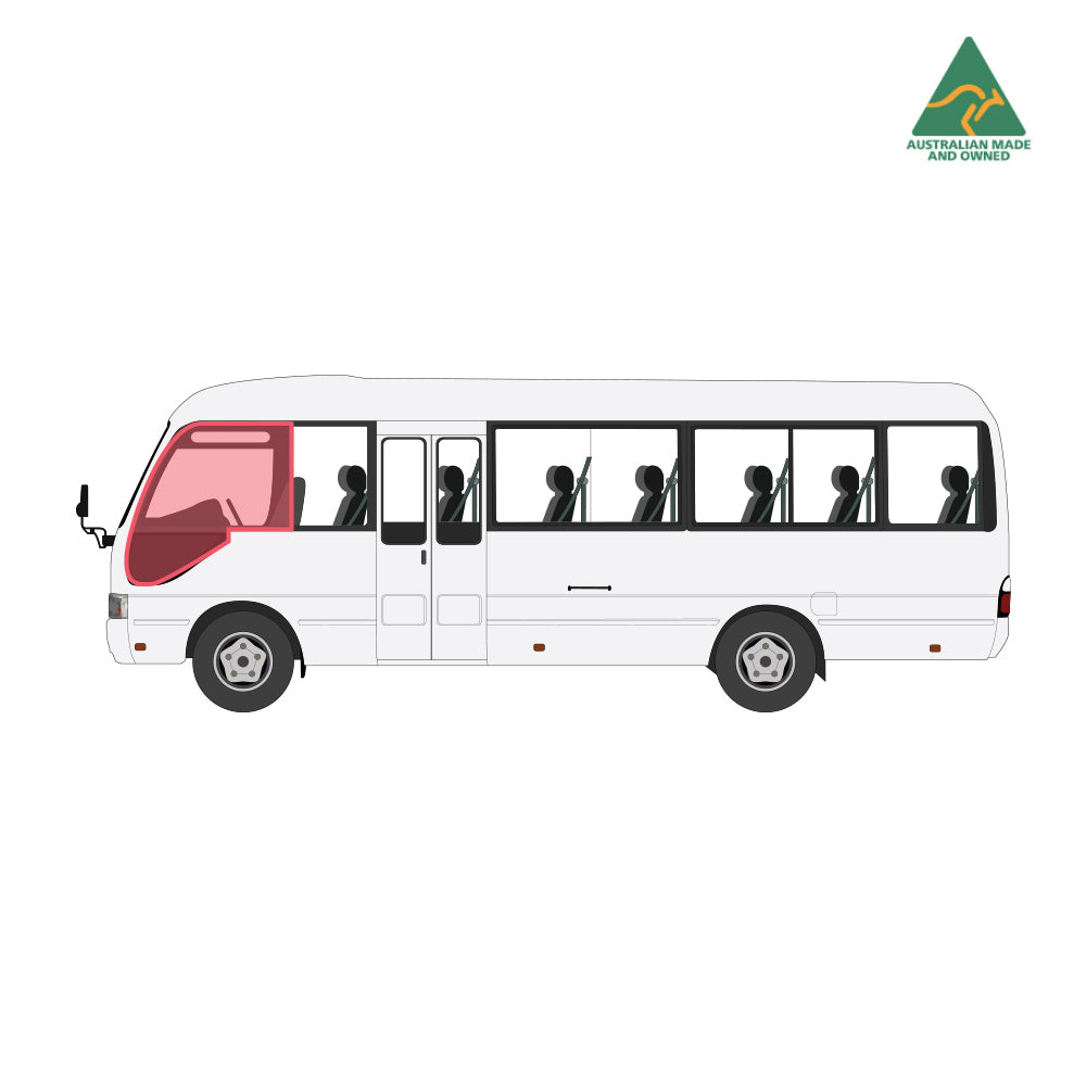 Toyota Coaster Front Window Covers (3 windows)