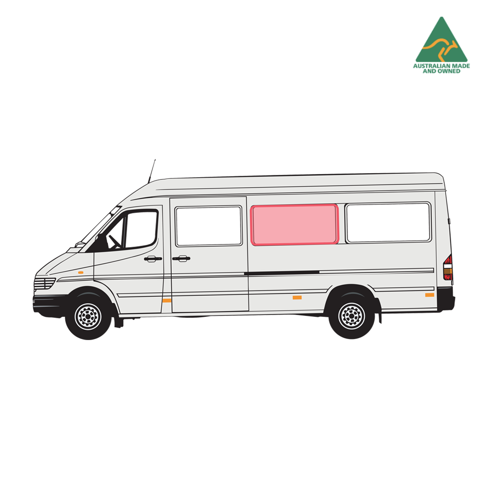 Sprinter Middle Panel Window Cover