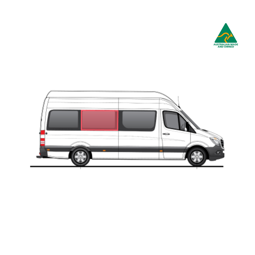 Sprinter Middle Panel Window Cover