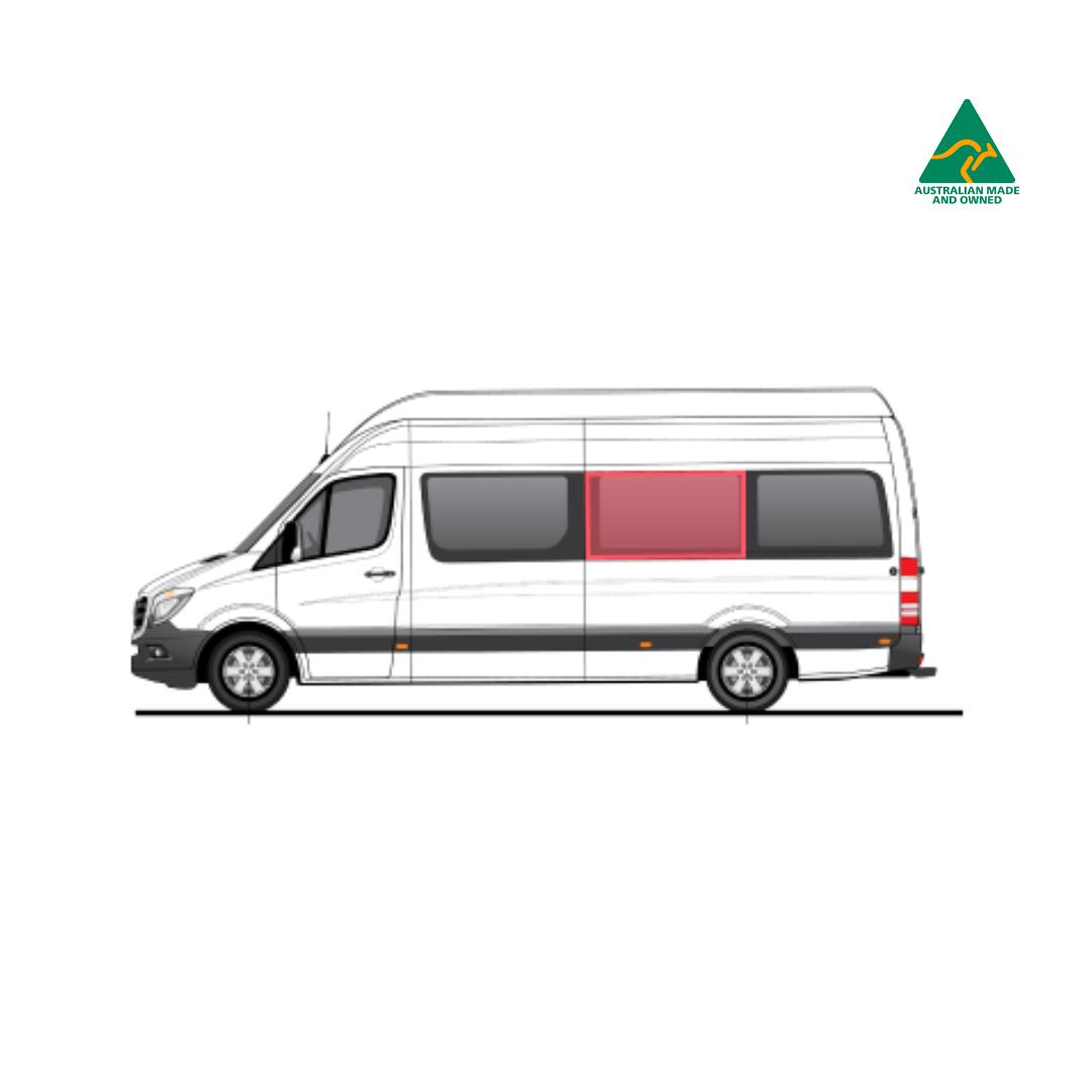 Sprinter Middle Panel Window Cover