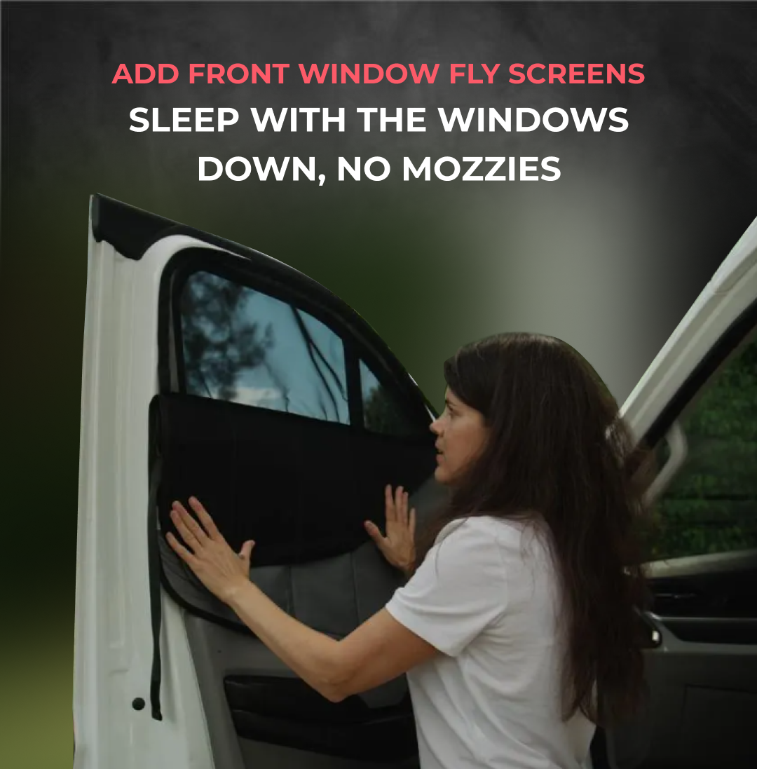 VW Buzz Rear Doors (Lift) Window Cover