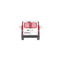 product in Mitsubishi Express Rear Door Window Cover