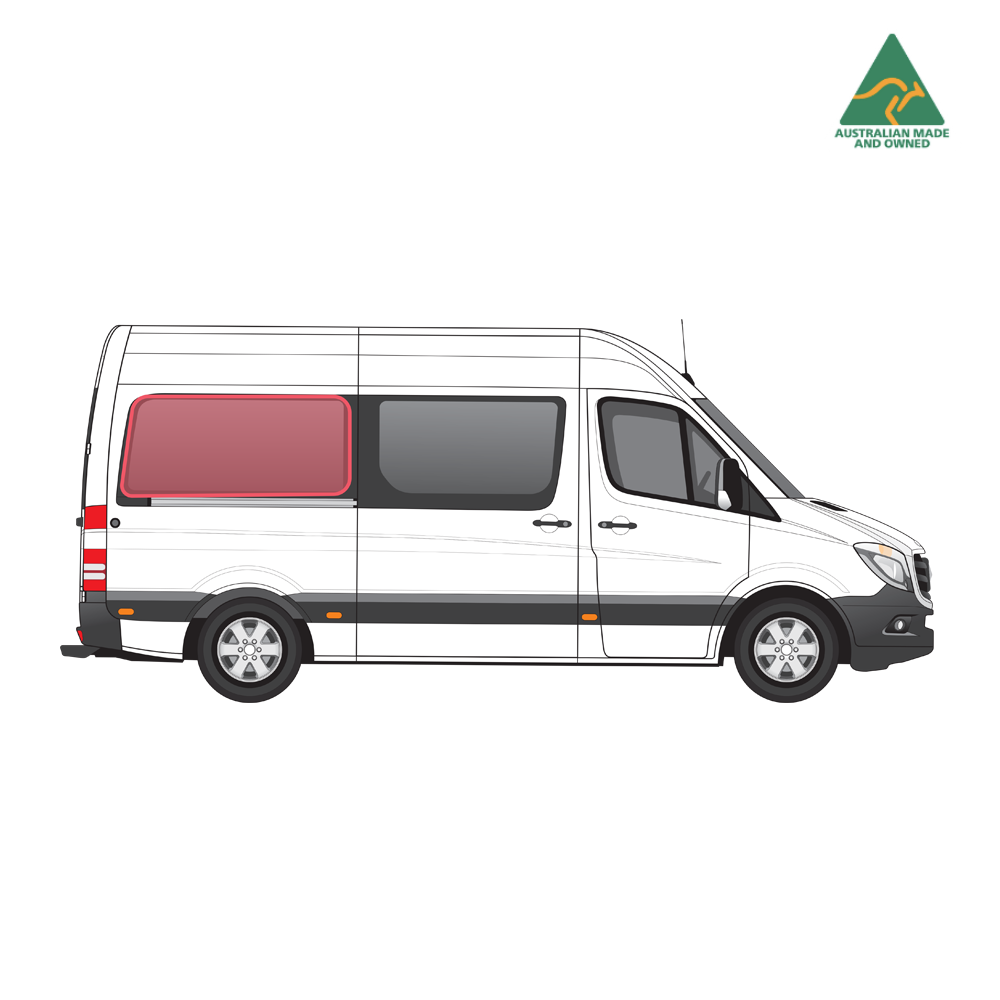 Sprinter Rear Panel Window Cover