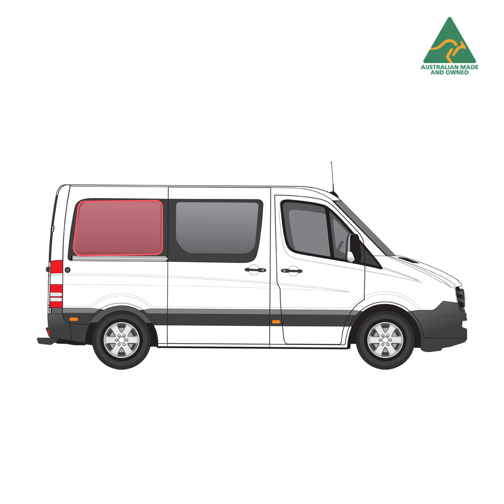 Sprinter Rear Panel Window Cover