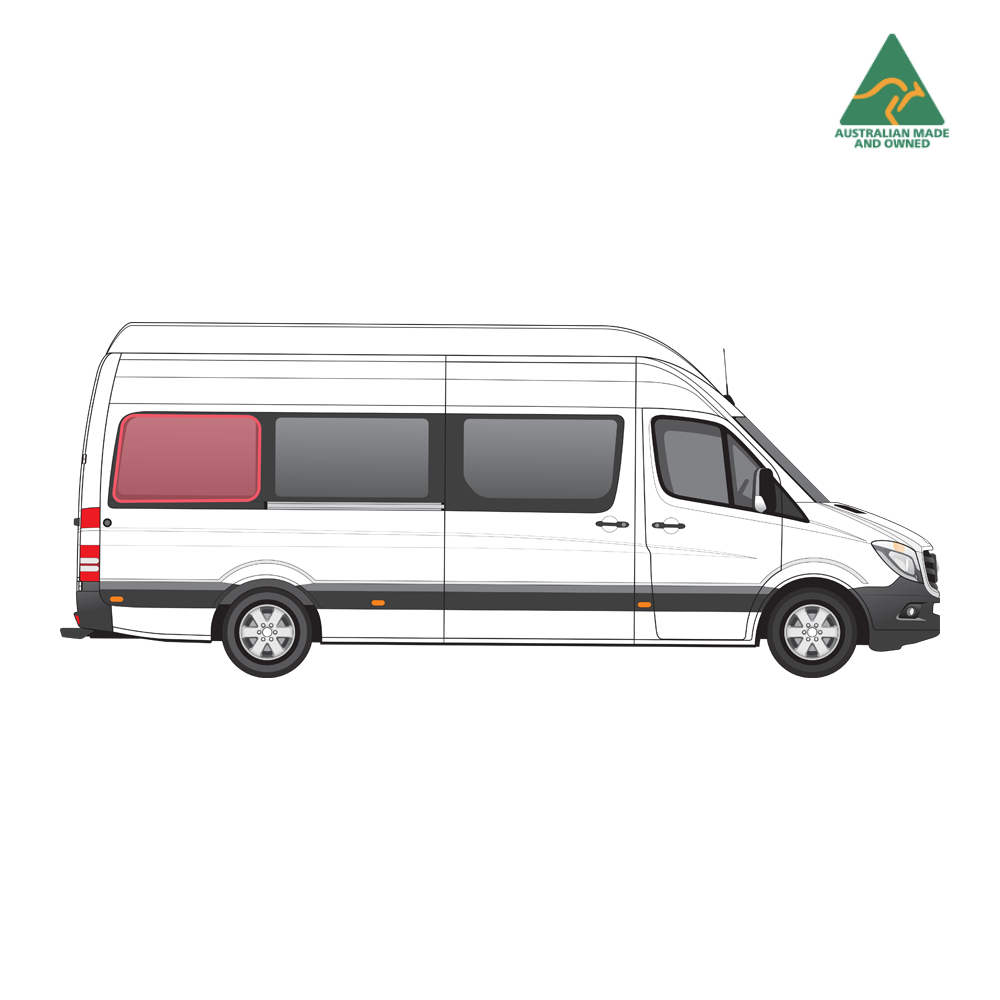 Sprinter Rear Panel Window Cover