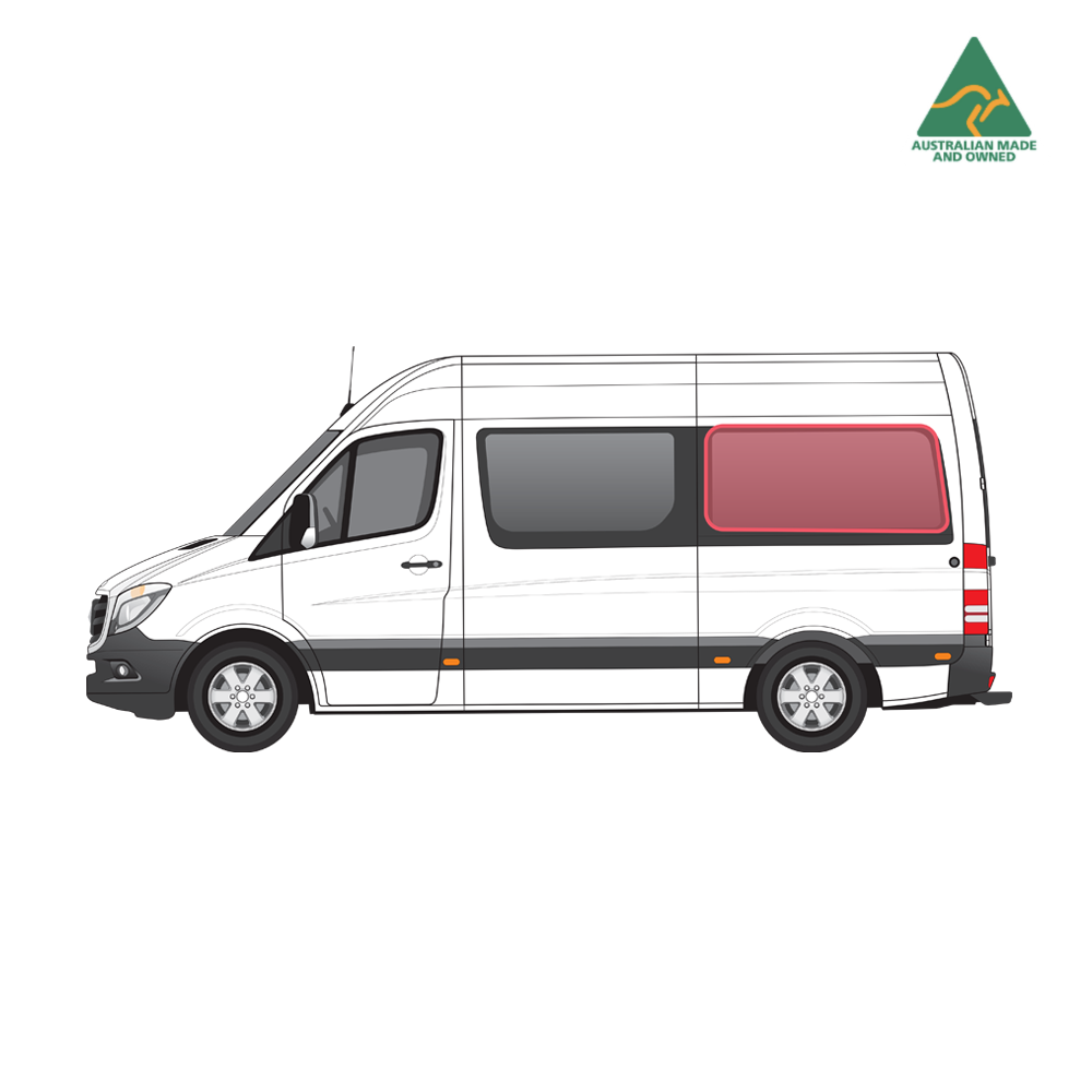 Sprinter Rear Panel Window Cover
