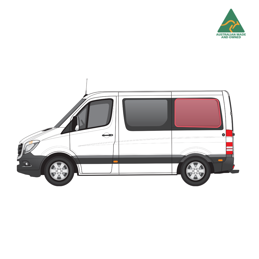 Sprinter Rear Panel Window Cover