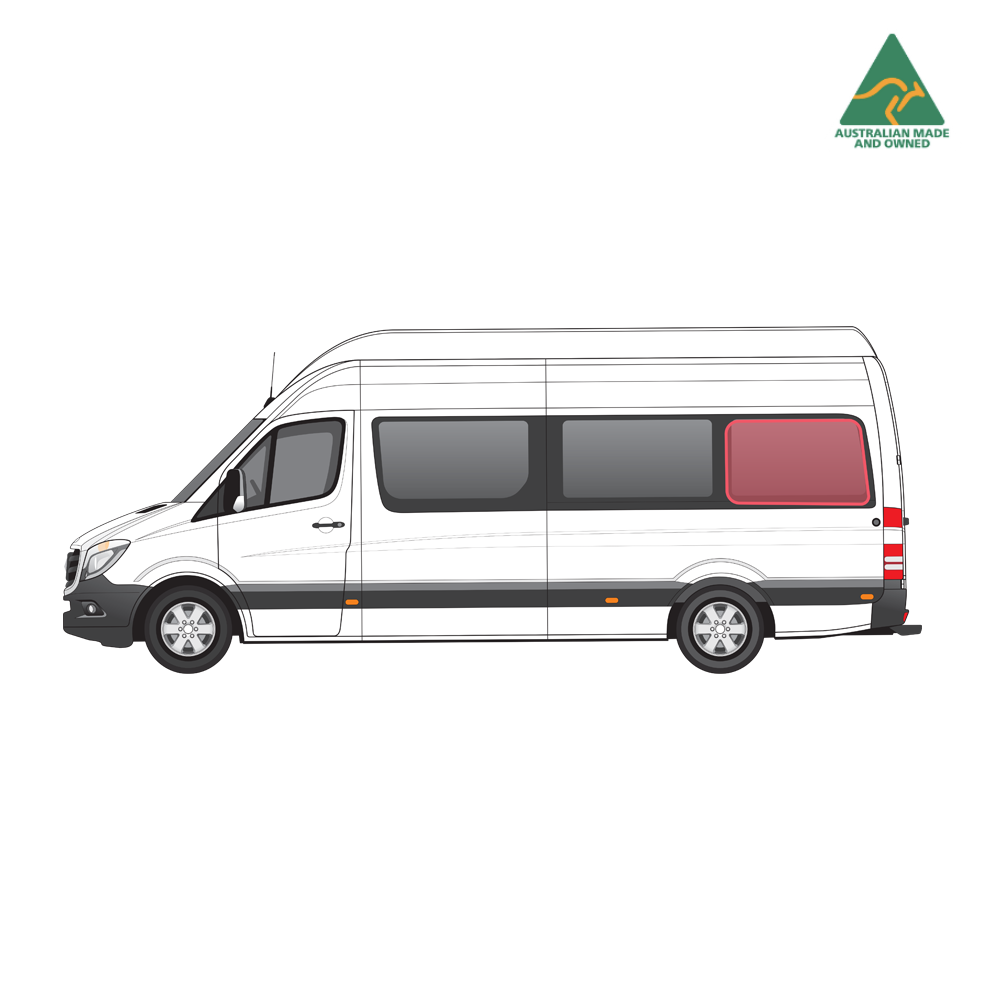 Sprinter Rear Panel Window Cover