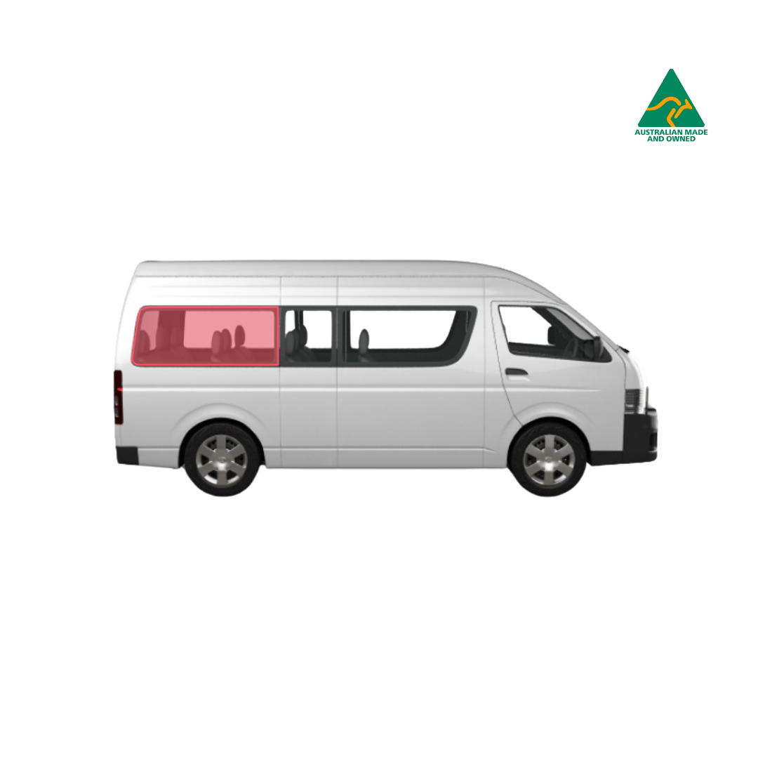 Toyota Hiace Rear & Middle Panels Window Covers
