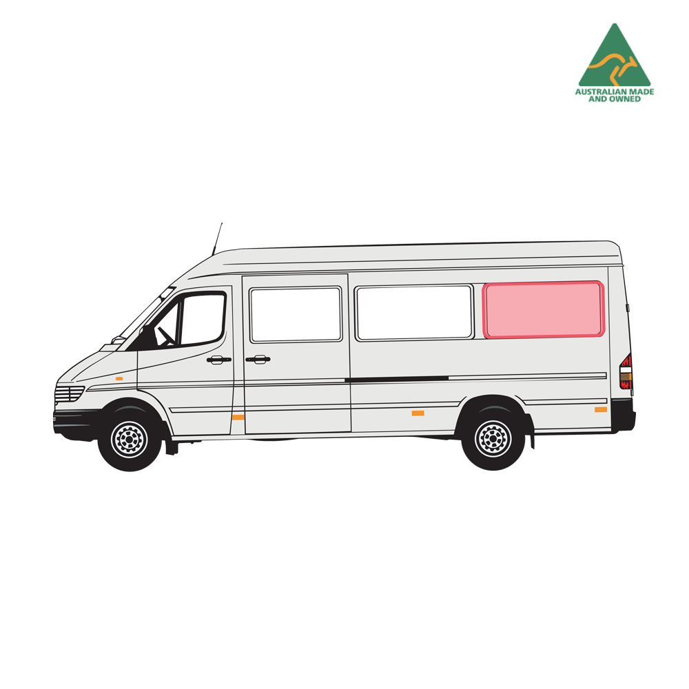 Sprinter Rear Panel Window Cover