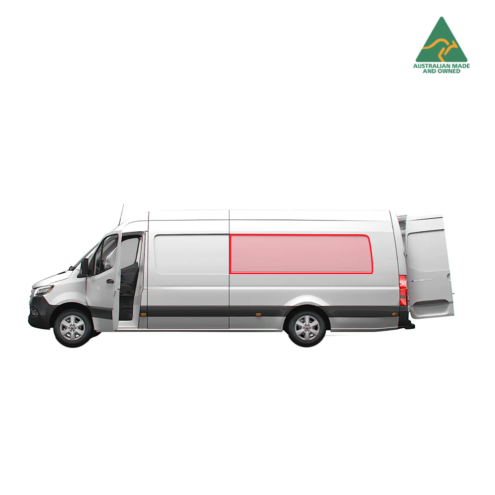 Sprinter Rear Panel Window Cover