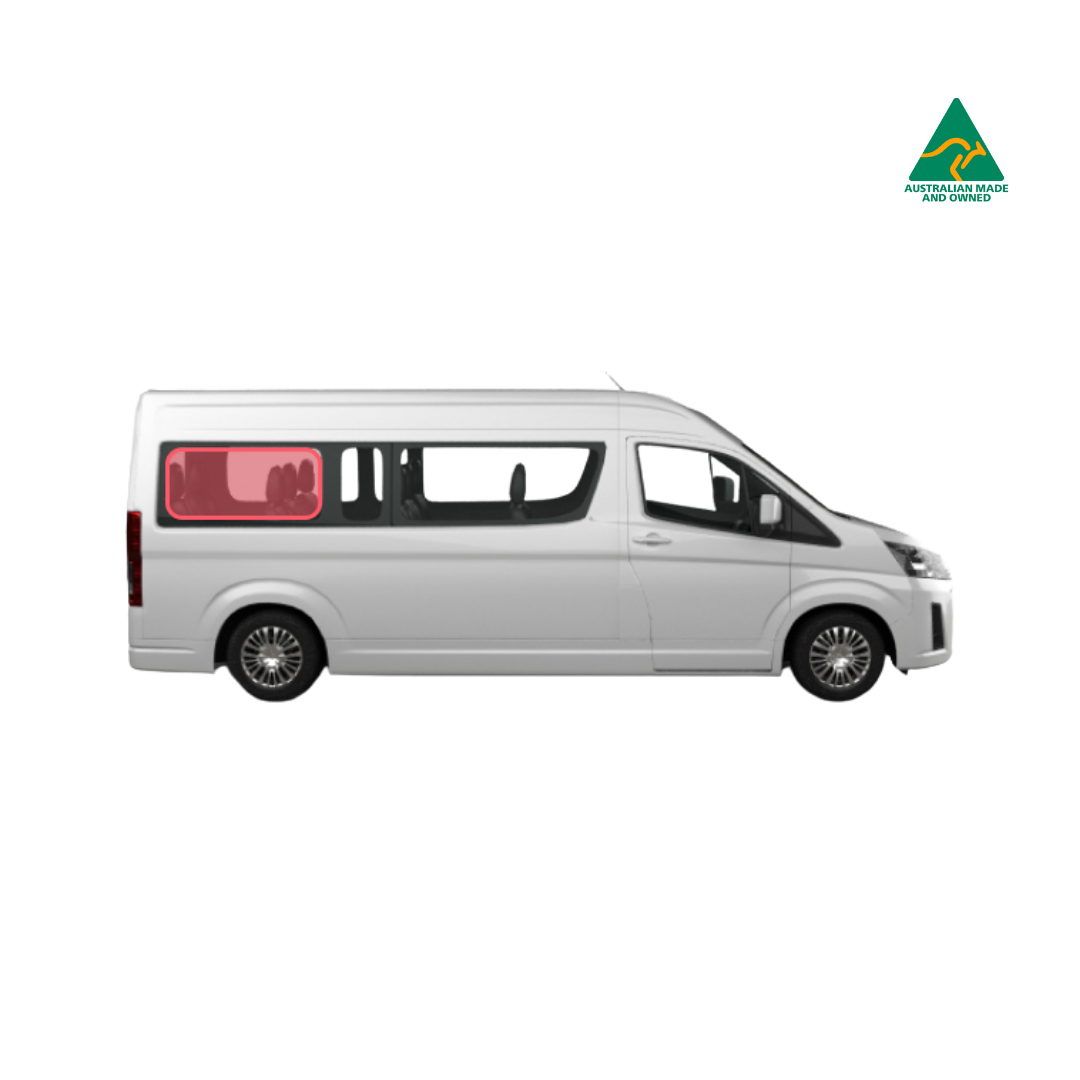 Toyota Hiace Rear & Middle Panels Window Covers