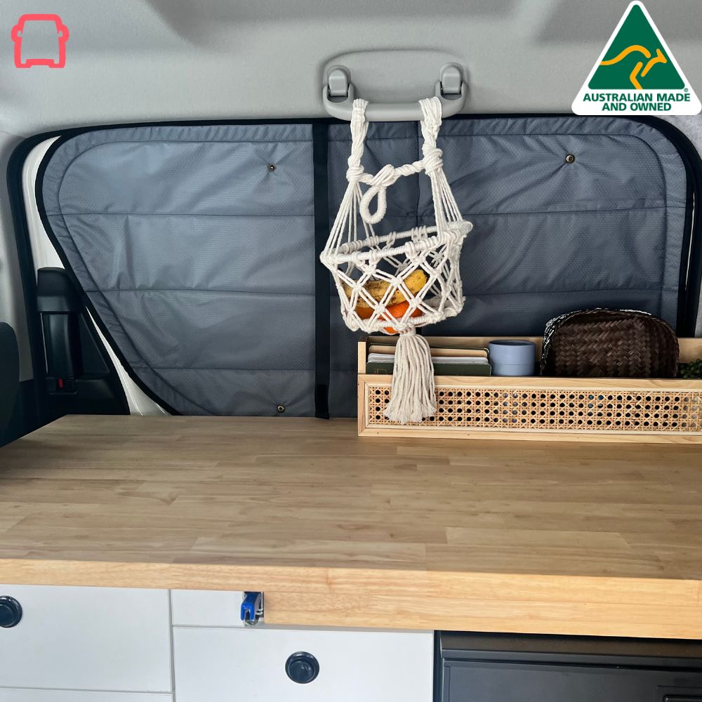 Toyota Hiace Rear & Middle Panels Window Covers