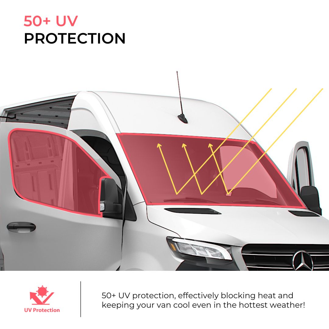 VW Transporter Rear Door Window Cover