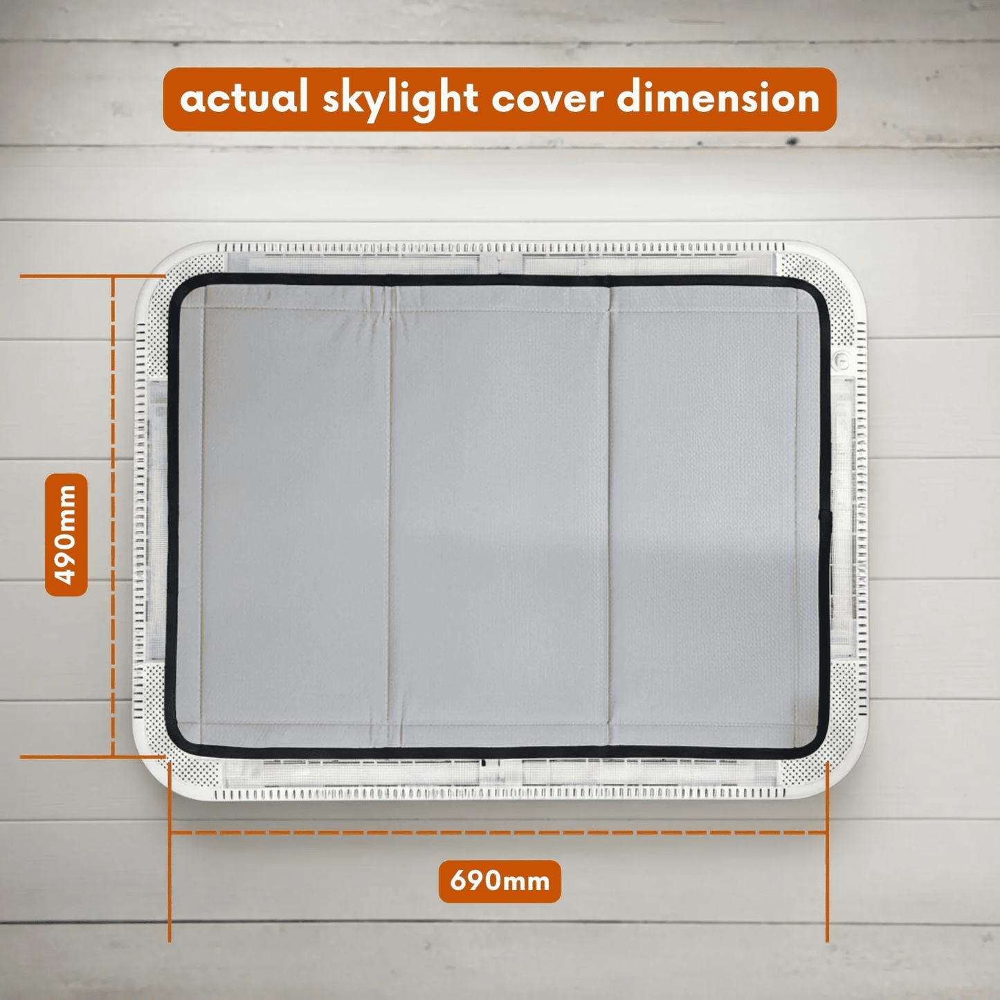 OZVent 500x700mm Skylight Cover