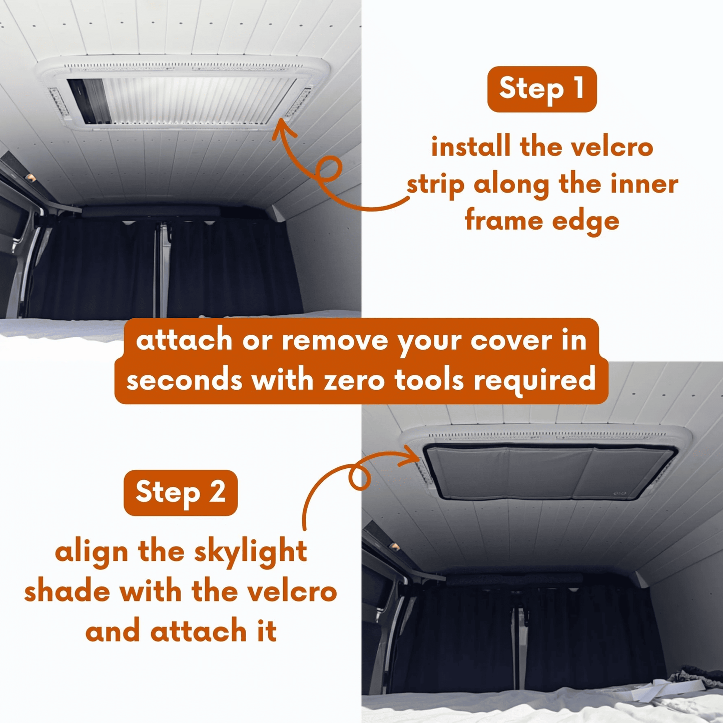 OZVent 500x700mm Skylight Cover