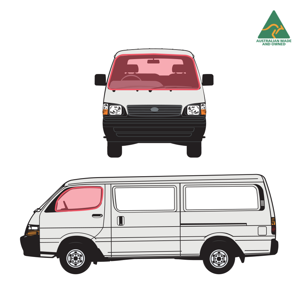 cab set window covers for Toyota Hiace