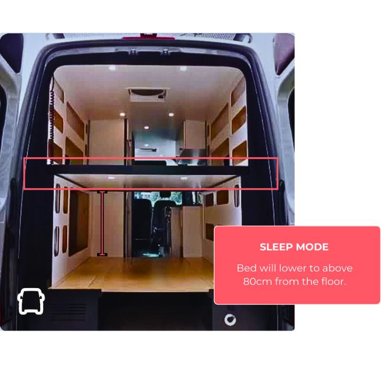 Load image into Gallery viewer, Campervan Bed Lift Kit
