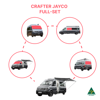 Jayco Crafter Campervan Full Set Window Covers