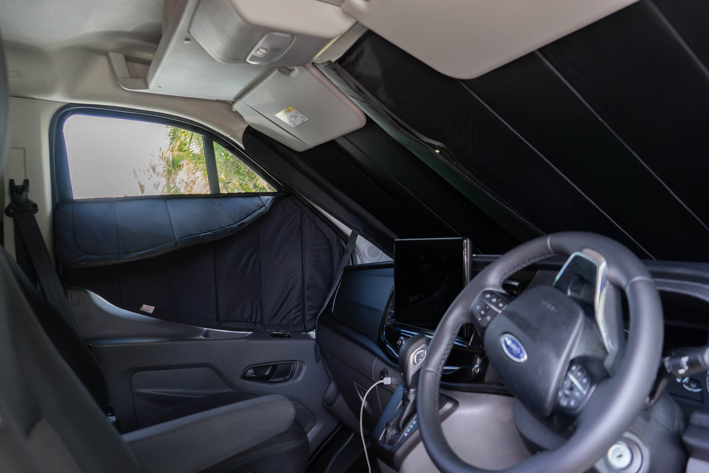 Ford Transit Custom Cab Set Window Covers