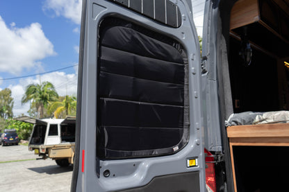 Ford Transit Custom Rear Door Window Covers