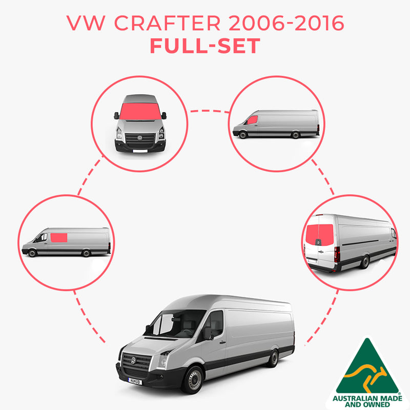 Load image into Gallery viewer, Volkswagen Crafter 2006 - 2016 Van window Cover
