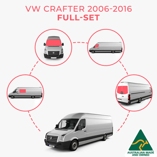 Volkswagen Crafter 2006 - 2016 Van window Cover