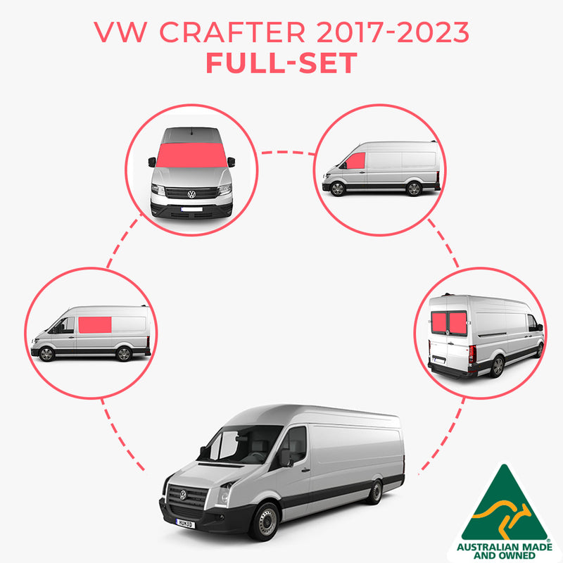 Cargue la imagen en el visor de la galería, Full set window cover for volkswagen van 2017+
