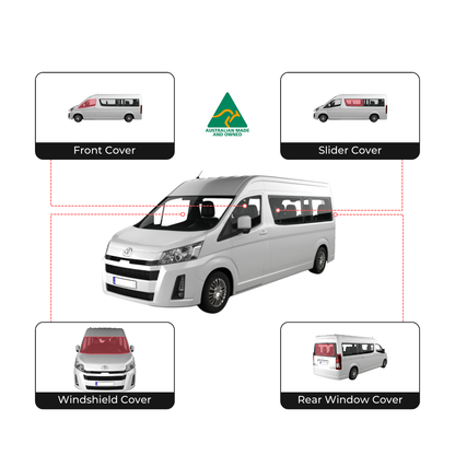 Iveco Daily 2015-2023 - JUEGO COMPLETO de cubiertas para ventanas - Hecho en Australia 🇦🇺