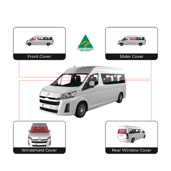 Toyota Commuter full set window covers