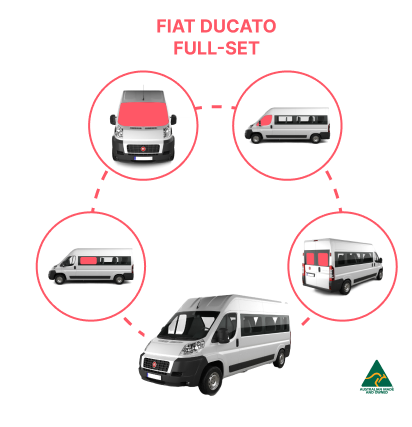 Cargue la imagen en el visor de la galería, Fiat Ducato Full Set Window Cover
