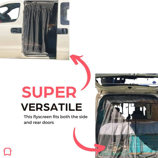 Magnetic Fly Screens for Vans - Small