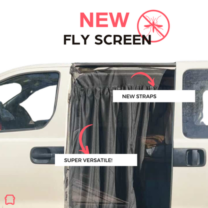 Magnetic Fly Screens for Vans