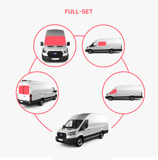 Sprinter 2019–2023 – komplettes Set Fensterabdeckungen – Aussie Made 🇦🇺