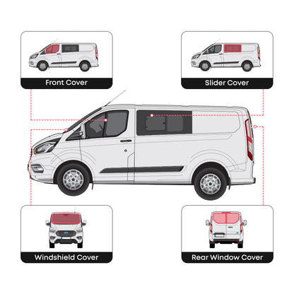 Ford Transit Custom Full Set Window Covers