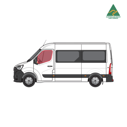 Renault Master - Front Doors (pair) Window Covers