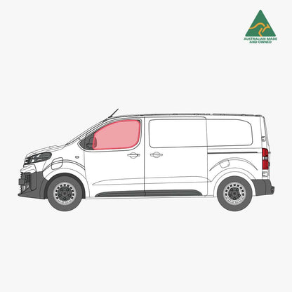 Peugeot Expert Front Doors (pair) Window Covers