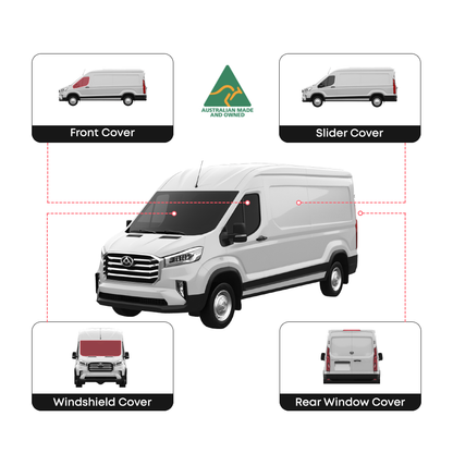 LDV Deliver 9 Full Set Window Covers