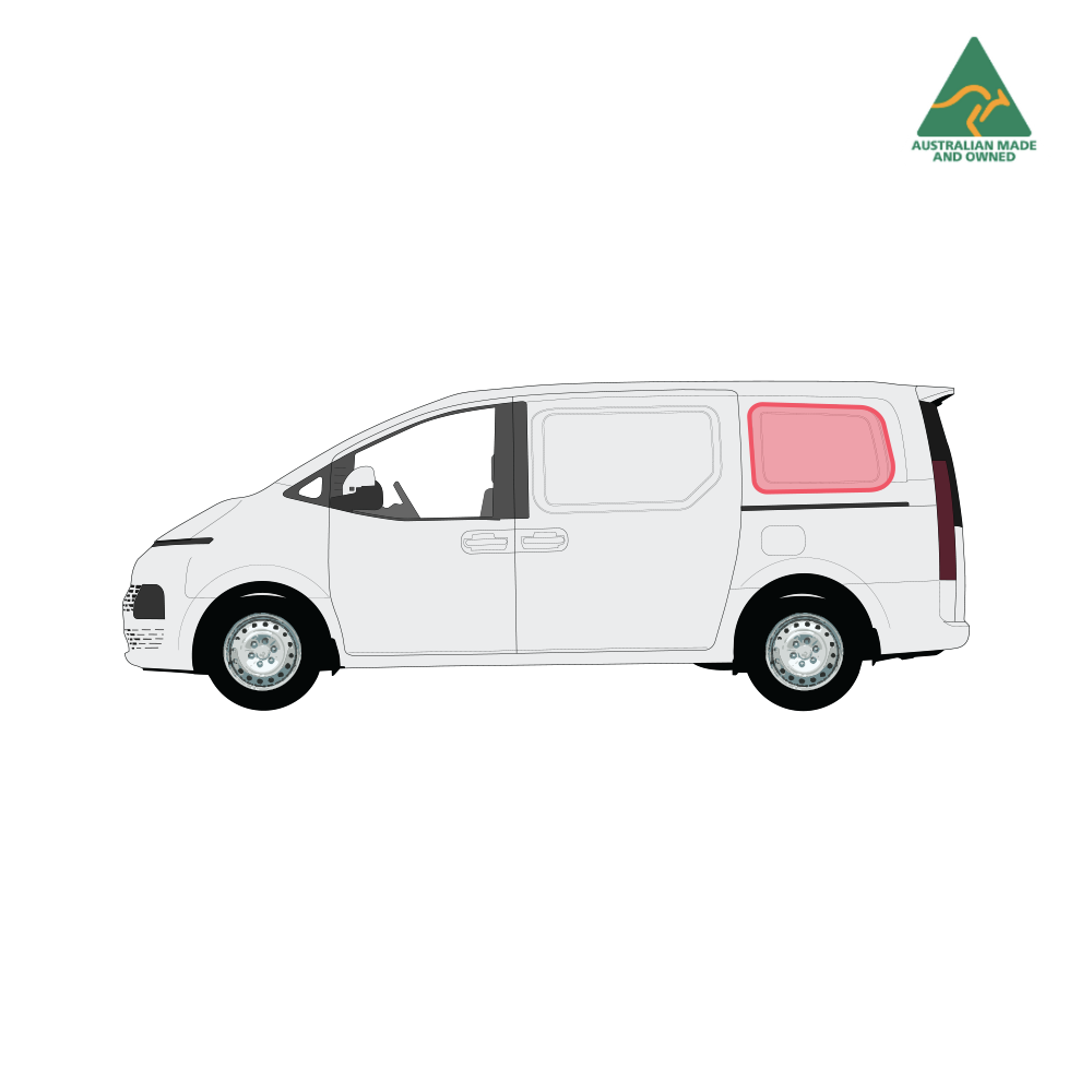 Hyundai Staria Rear Panel Window Cover (Driver)