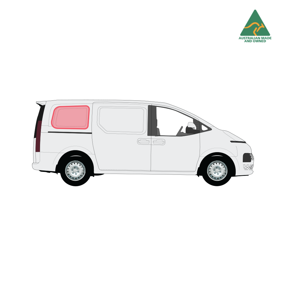 Hyundai Staria Rear Panel Window Cover (Passenger)