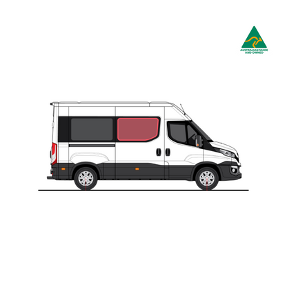 Iveco Daily Schiebetürfensterabdeckung