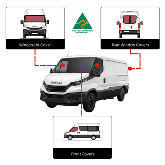 Iveco Daily Fahrerhaus-Set Fensterabdeckung