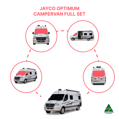 Load image into Gallery viewer, Jayco Optimum Campervan Full Set Window Cover
