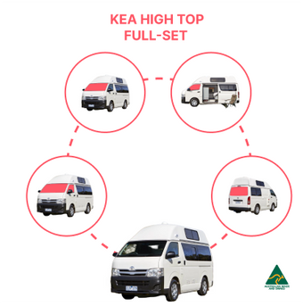 Kea HiTop Full Set Window Covers