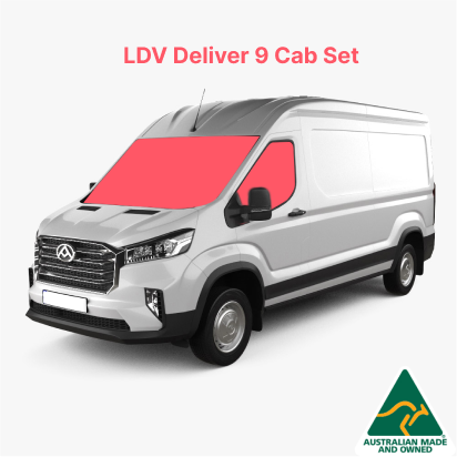 Cargue la imagen en el visor de la galería, LDV Deliver 9 Cab Set Window Cover
