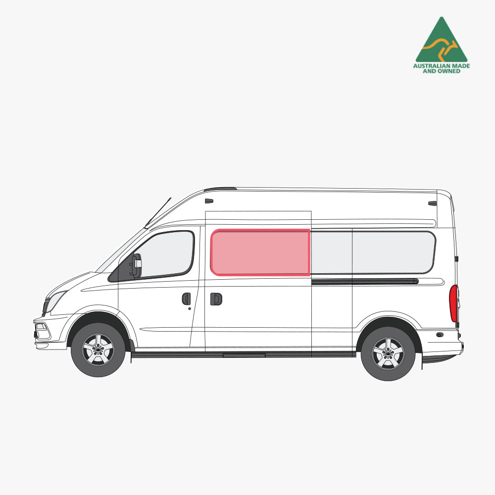 LDV V80 Slider Door Window Cover (Passenger)