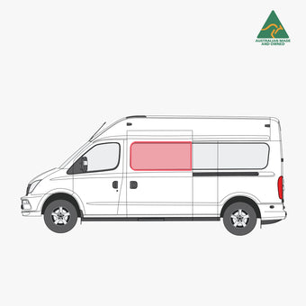 LDV Deliver 9 - Cubierta de ventana de puerta deslizante - Hecho en Australia 🇦🇺